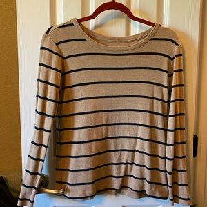 Lands End striped shirt